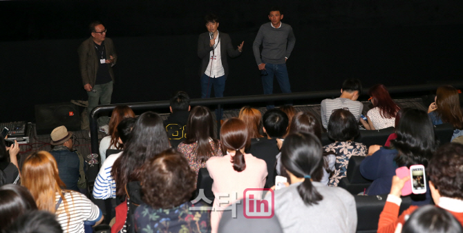[BIFF포토]부산 남포동 메가박스에서 열린 영화 '베테랑' GV