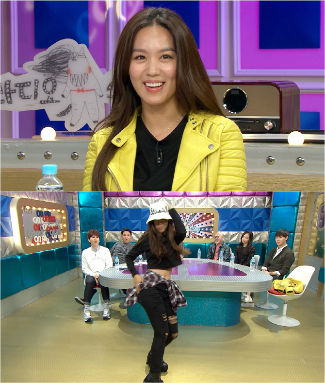 '라디오스타' 김희정, 섹시 힙합 댄스 "크루도 있어요~"