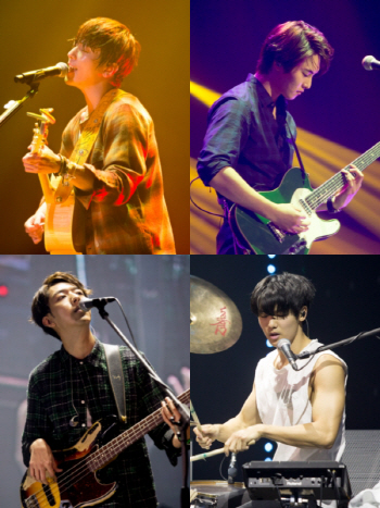 씨엔블루, 잠실 달궜다… 화끈한 150분 분위기 들썩
