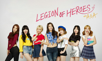 AOA, 모바일 게임 광고도 땄다 '바쁜 행보'