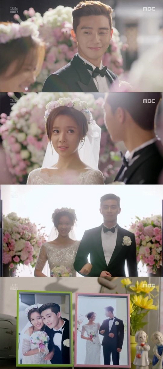 '그녀는 예뻤다' 박서준-황정음 결혼 골인 '행복한 신혼'