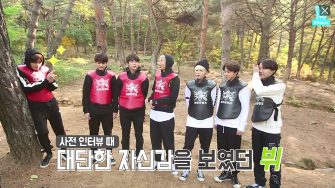 방탄소년단, '달려라 방탄'에서 쫓고 쫓기는 서바이벌 게임