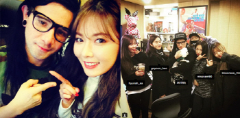 포미닛, 세계적 DJ 스크릴렉스와 음악작업…내년초 컴백