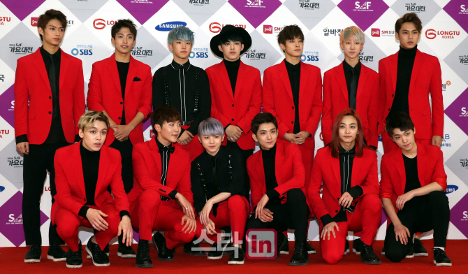 [포토]포토월 꽉 채우는 세븐틴