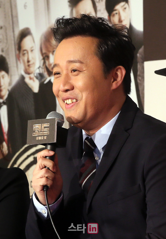 [포토]정준하 '무도 촬영하느라 늦었습니다'