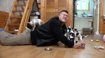 '마리와 나' 강호동, 애교 만점 치와와 첫 만남 '수난 예고?'