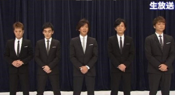 SMAP "폐를 끼쳐 죄송하다" 해체 논란 사과