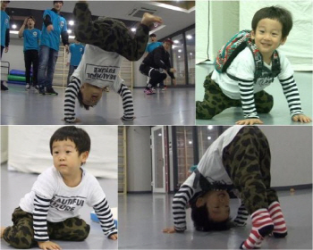 '슈퍼맨' 서언·서준, 남다른 비보잉 실력…'흥둥이' 등극