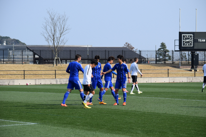 울산현대, 연습경기서 옌벤FC에 4-1 대승