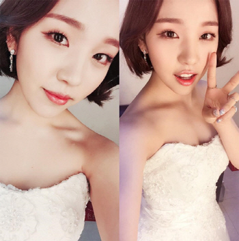 '더 예뻐졌네~' 백아연, 순백옷 입고 요정 자태