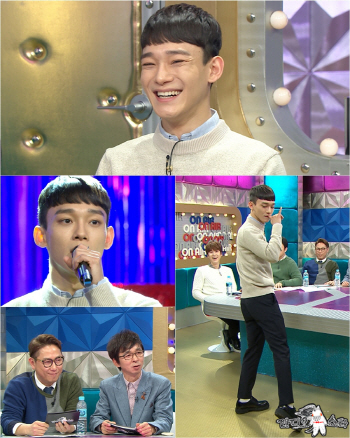 '라디오스타' 첸 "엑소 대표로 선출" 춤·노래 '매력 발산'
