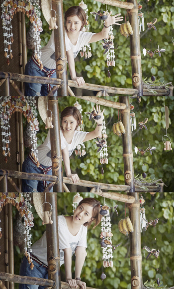 ‘굿미블’ 문채원, 시선 강탈 애교 여신 ‘눈길’