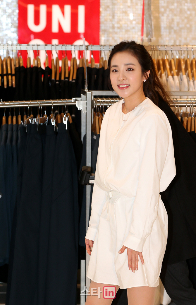 [포토]산다라박, '유니클로 앤드 르메르 콜라보레이션 컬렉션' 론칭 행사 왔어요!