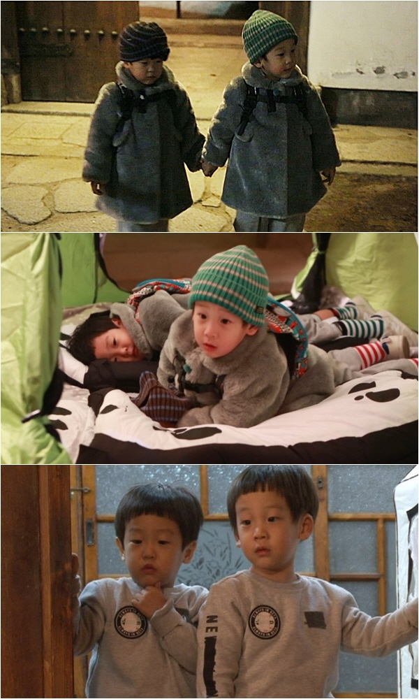 '1박2일' 체험 나선 서언·서준, '담력 테스트' 도전