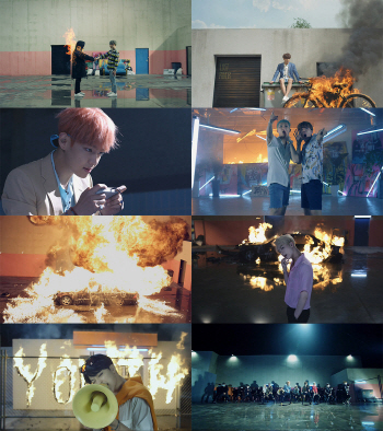 BTS '화양연화' 시리즈 마무리 '불타오르네'