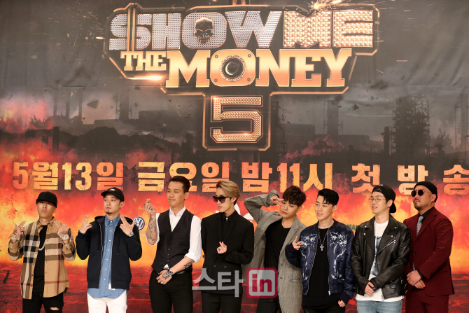 [포토]역대 시즌 최강의 Mnet '쇼미더머니5' 프로듀서들