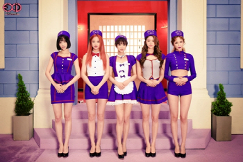 EXID 'L.I.E' 4개 차트 1위