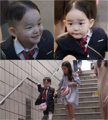 '슈퍼맨' 이범수 子 다을, 5:5 가르마 변신 '귀요미'