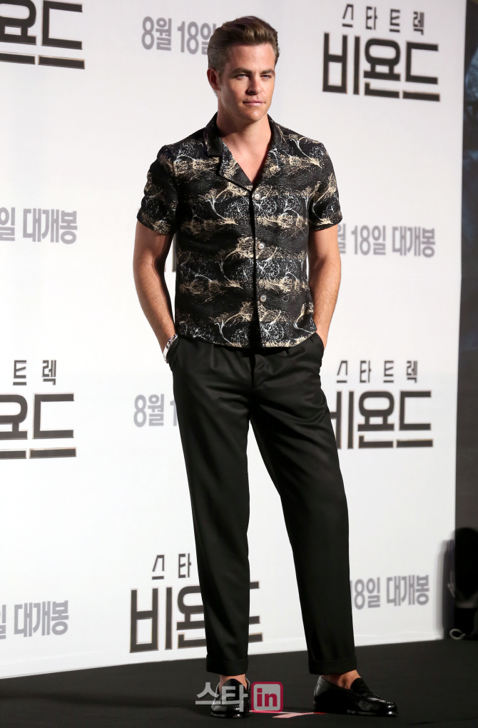 [포토]크리스 파인, '이것이 섹시가이'