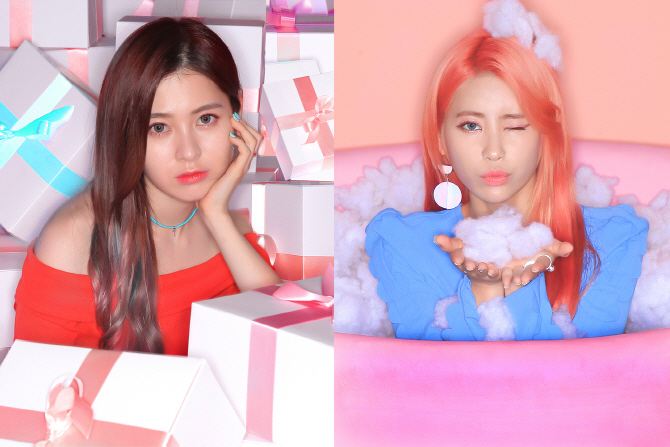 [포토]다이아 예빈vs희연, 닮은 듯 다른 매력 대결