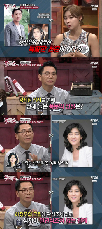 하정우-이부진 사장, 가까운 사이? "서로 본 적도 없어"