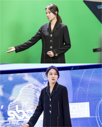'질투의 화신' 공효진, 뉴스 데스크 아닌 크로마키 앞에 선 이유