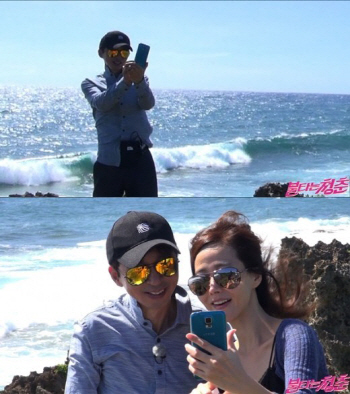 '불타는 청춘' 김국진♡강수지, 로맨틱한 괌 데이트