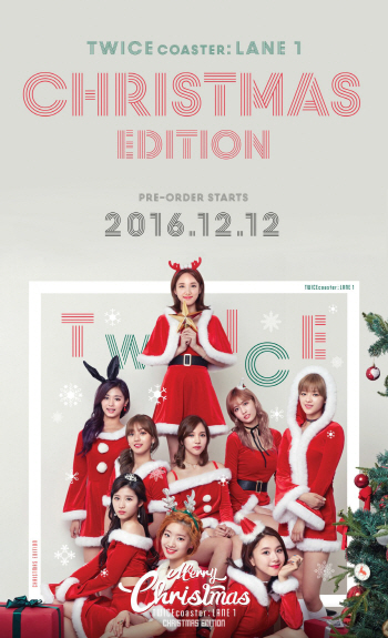 트와이스 `크리스마스 에디션` 앨범, 선주문 11만5000장 돌파