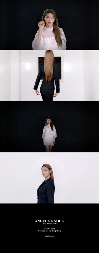 D-7 AOA, 더블 타이틀곡 '익스큐즈미'-'빙빙' 활동