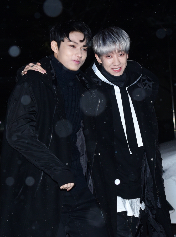 세븐틴 준-디에잇, '훈훈한 투샷~'
