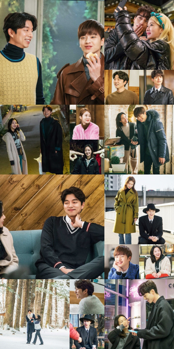 찬란했던 '도깨비', 자동미소 유발하는 비하인드 컷 공개