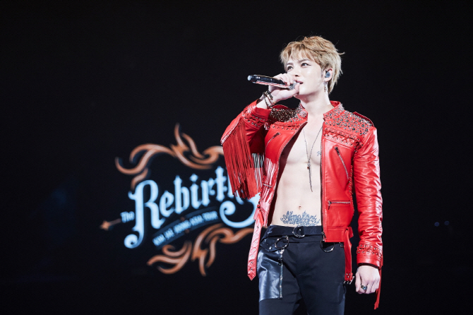 김재중, 오사카 콘서트 성료…2만명 홀렸다