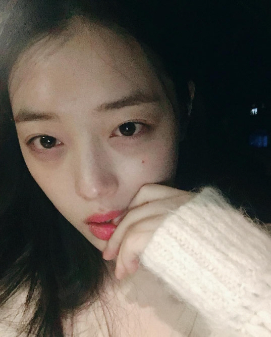 [포토]설리, 다크서클에도 눈부신 미모