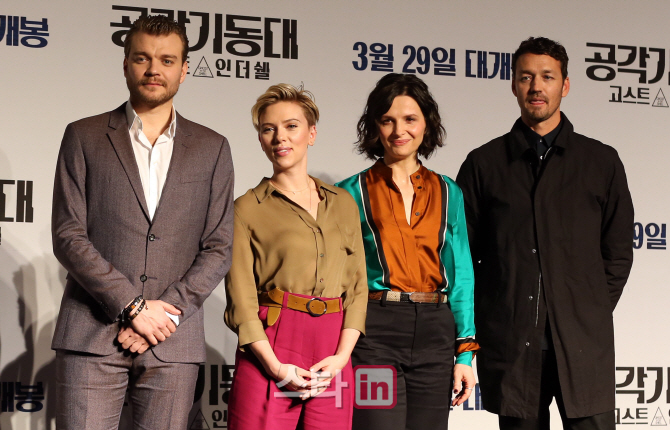 [포토]방한한 공각기동대 주역들