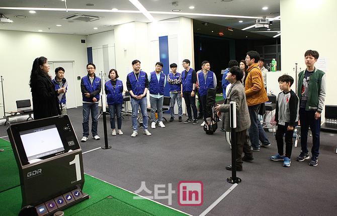 [포토]골프존뉴딘그룹 '장애인날 맞이 행사'