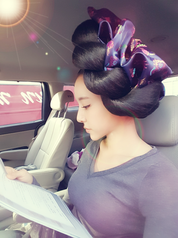 정다솔 '엽기적인 그녀'서 색기 넘치는 기생 변신