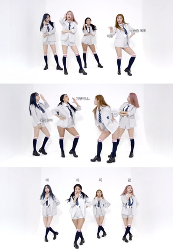 마마무, 셀프 스포일러 '아재개그' 댄스 하이라이트 