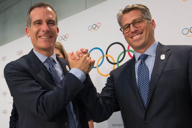LA, 2028년 하계올림픽 유치 합의…2024년은 파리
