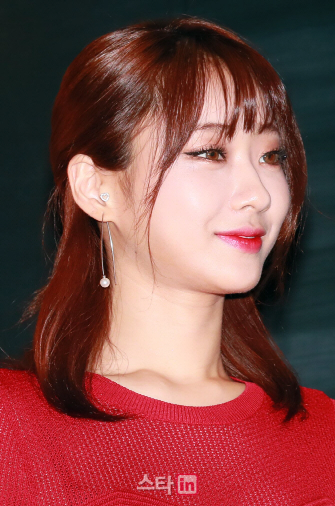 [포토]나인뮤지스 경리, '오늘 자신있어요'