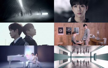 TRCNG, 데뷔곡 '스펙트럼' MV서 강렬 카리스마