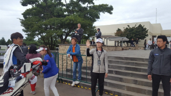 CJ컵 숨은 주역, 용인대 골프 꿈나무 자원봉사자