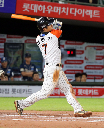 롯데 신본기, 사랑의 골든글러브 수상자 선정