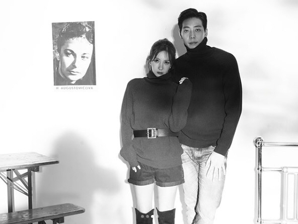 [포토]정아♡정창영, 웨딩화보 공개 '흑백 무드'