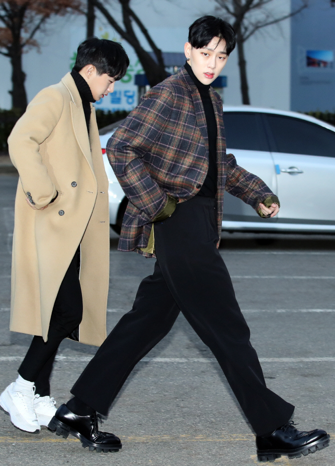 권현빈, '출근길 런웨이'