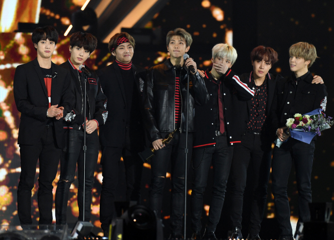 [포토] 방탄소년단, 제27회 서울가요대상 '영광의 대상'