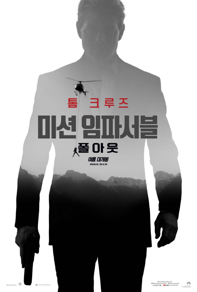에단 헌트가 돌아온다…‘미션임파서블6’ 여름 개봉