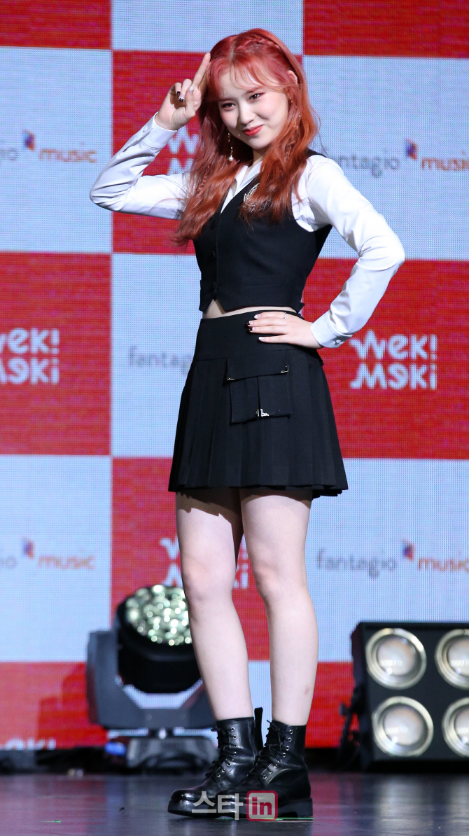[포토]위키미키 엘리, '저 어때요?'