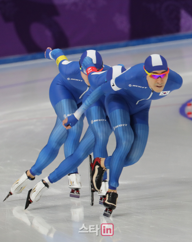 [포토]男 팀추월, 노르웨이 딱 기다려!
