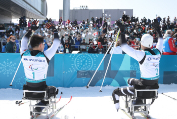 [평창]北 마유철, 김정현의 꼴찌 투혼..포기하지 않은 15km 역주