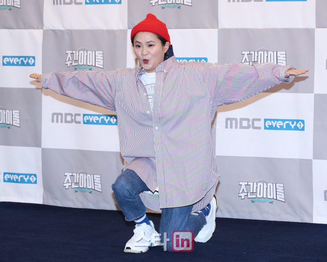 [포토]김신영, '아이돌은 나만 믿어라'
